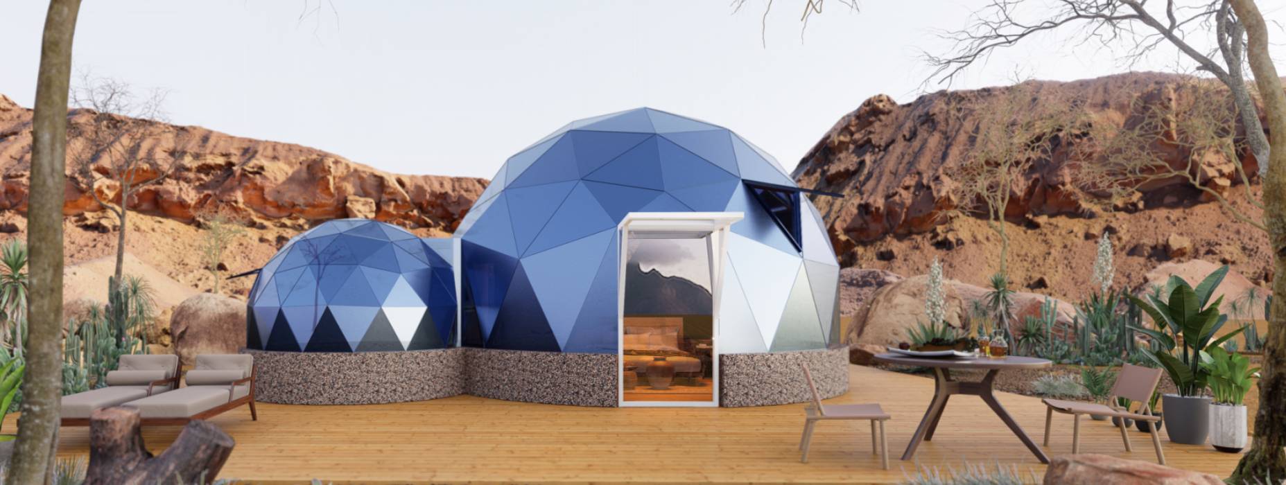 清流县球形智能光伏玻璃星空房